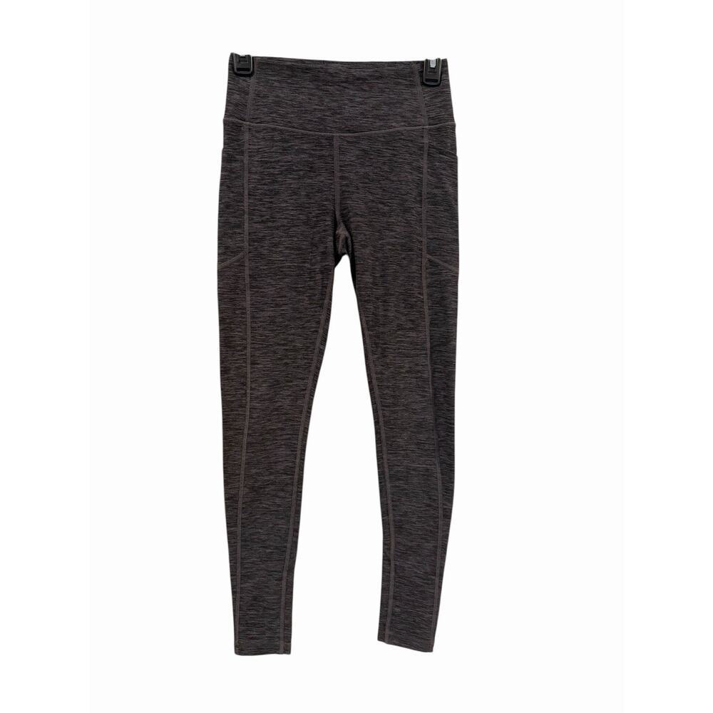 VICTORIA'S SECRET Women Essential Pocket High Rise Gray Marl Soft Legging SZ 4 - Picture 1 of 9